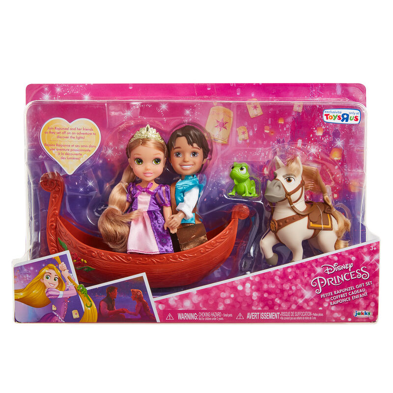 Muñeca Rapunzel + Flynn Enredados Disney 15cm de JAKKS PACIFIC - Frikibase.com