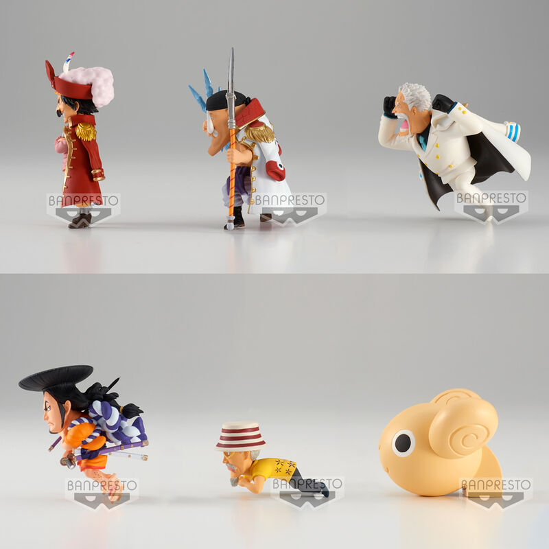 Pack 11 Figuras World Collectable Landscapes vol.10 The Great Pirates 100 One Piece 7cm surtido de BANPRESTO - Frikibase.com