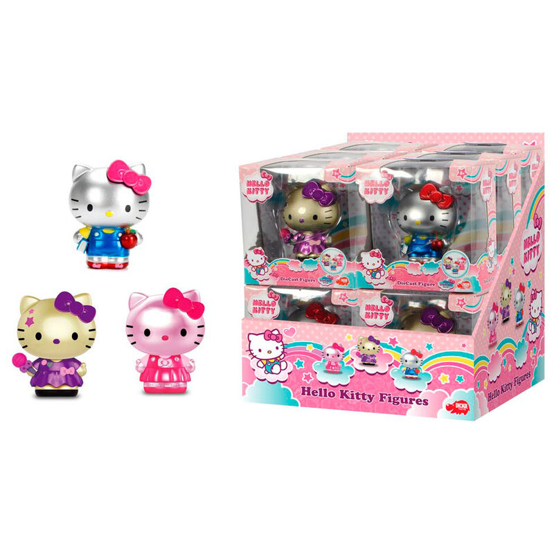 Pack 12 Figuras Hello Kitty metal 6cm surtido de JADA TOYS - Frikibase.com