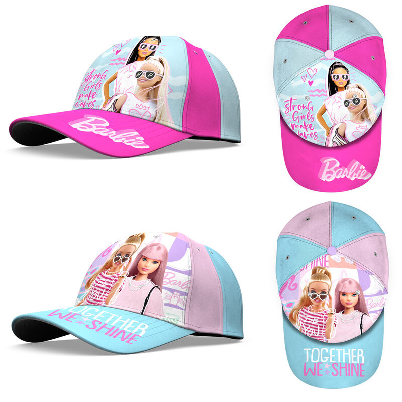 Pack 8 gorras Barbie surtido de KIDS LICENSING - Frikibase.com