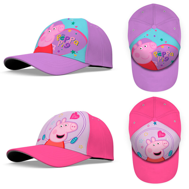 Pack 8 gorras Peppa Pig surtido de KIDS LICENSING - Frikibase.com