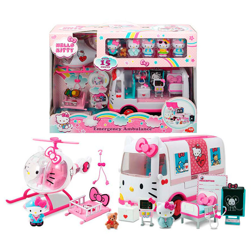 Playset Emergencias Hello Kitty de JADA TOYS - Frikibase.com