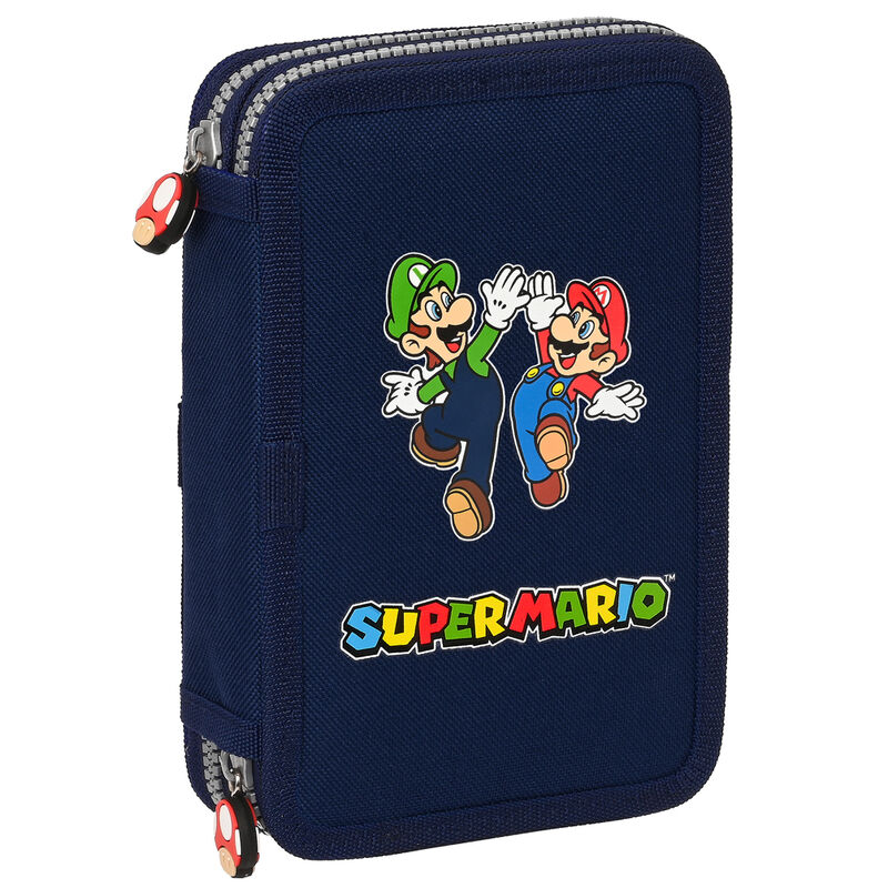 Plumier Super Mario Bros doble 28pzs de SAFTA - Frikibase.com