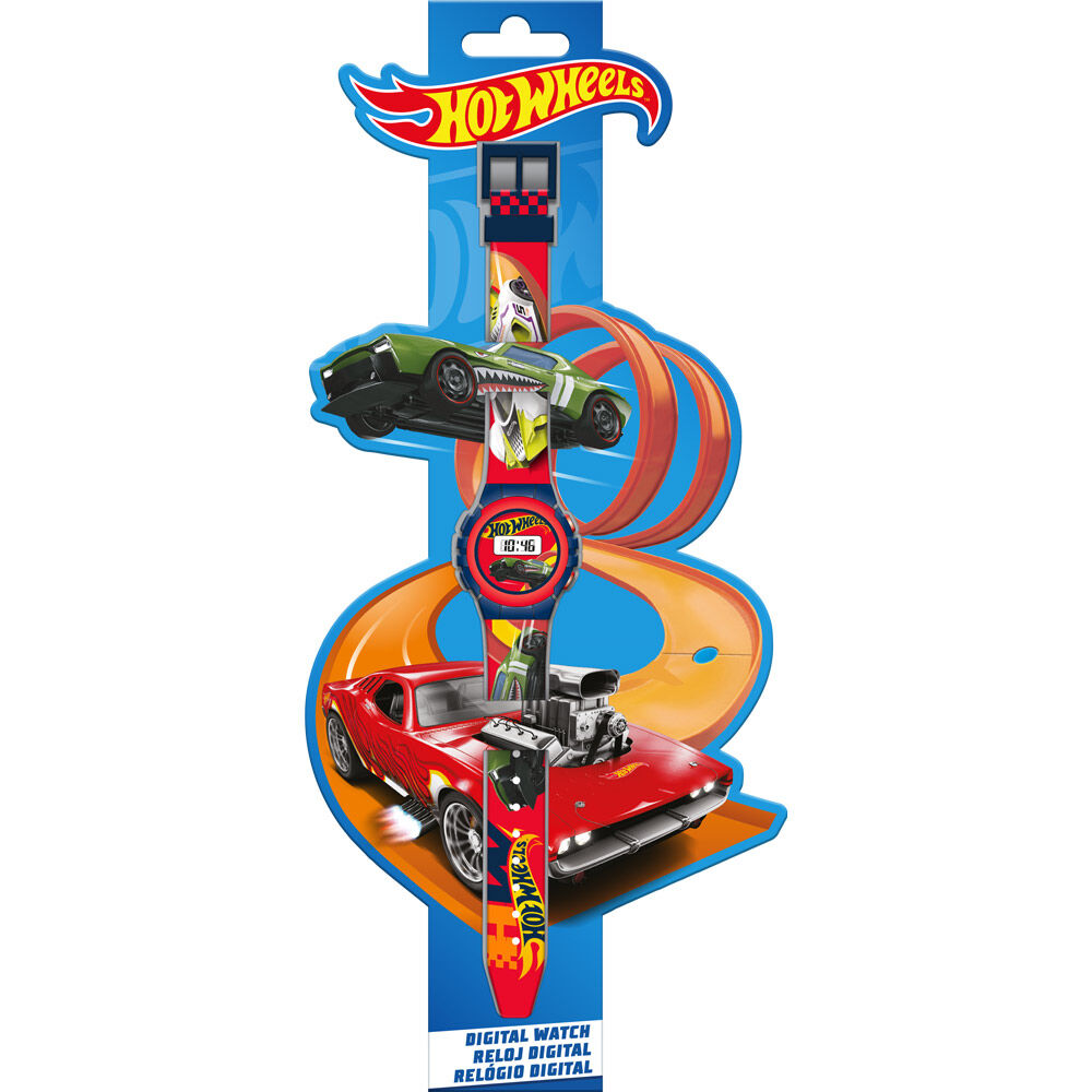 Reloj digital Hot Wheels de HOT WHEELS - Frikibase.com