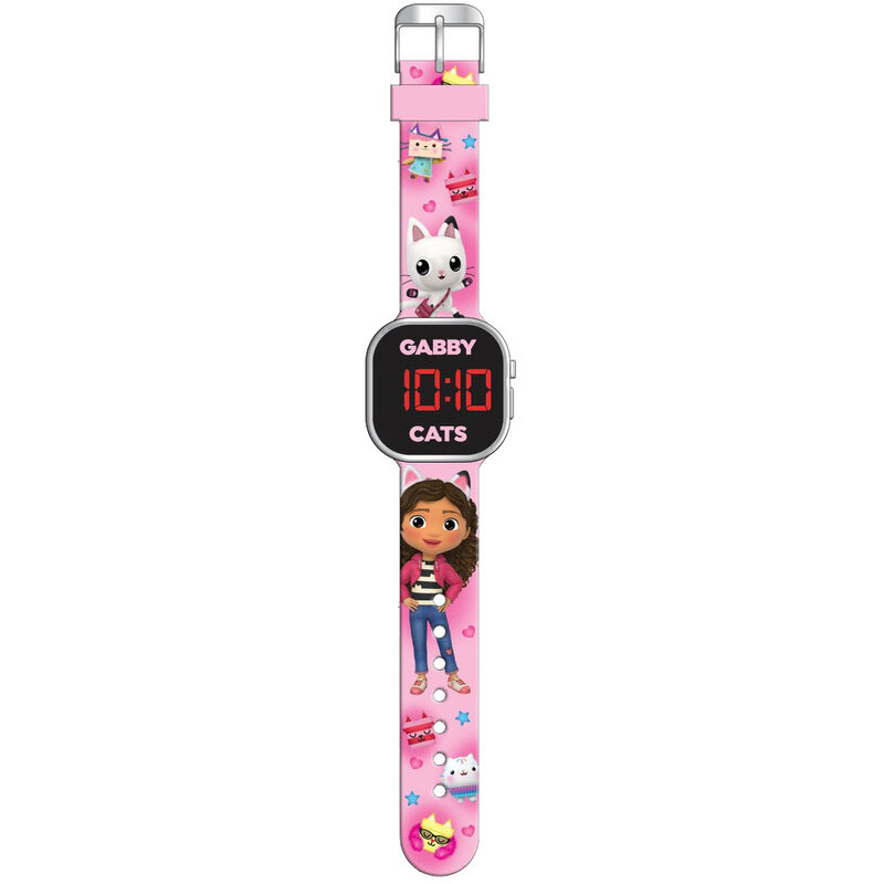 Reloj led La Casa de Muñecas de Gabby de KIDS LICENSING - Frikibase.com