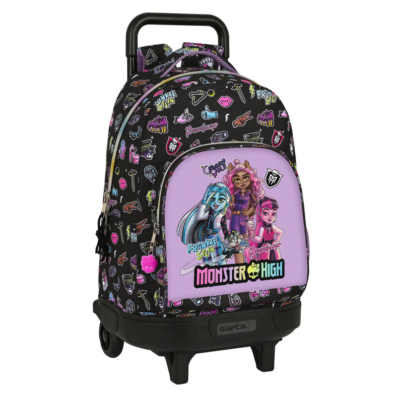 Trolley Compact Creep Monster High 45cm de SAFTA - Frikibase.com