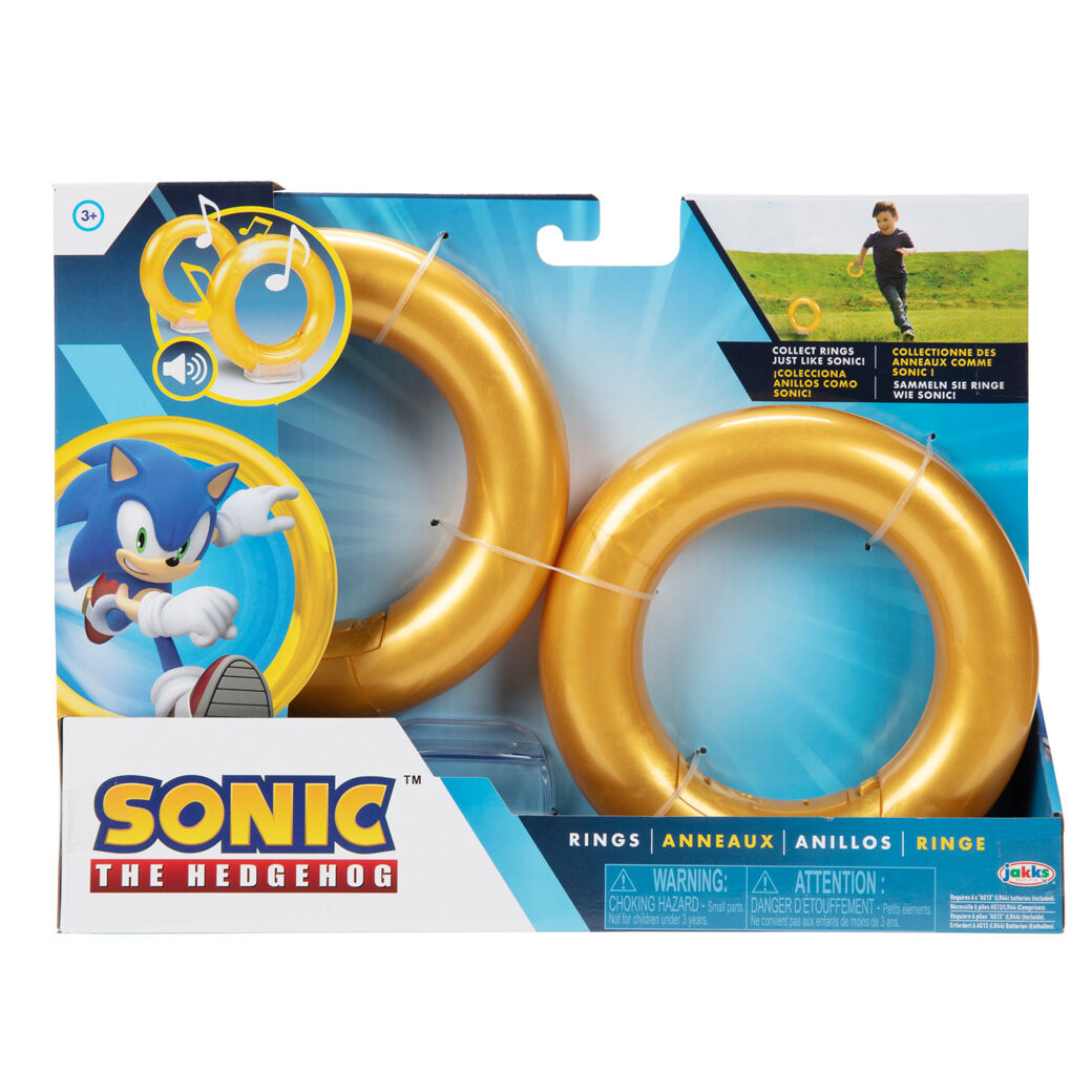 Anillos Sonic The Hedgehog sonido de JAKKS PACIFIC - Frikibase.com