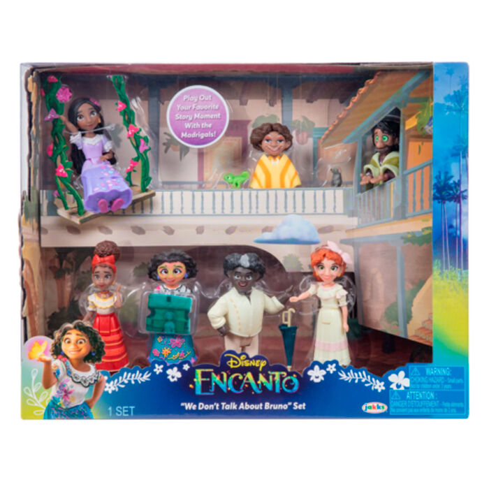 Blister figuras No Hablamos de Bruno Encanto Disney 7cm de JAKKS PACIFIC - Frikibase.com