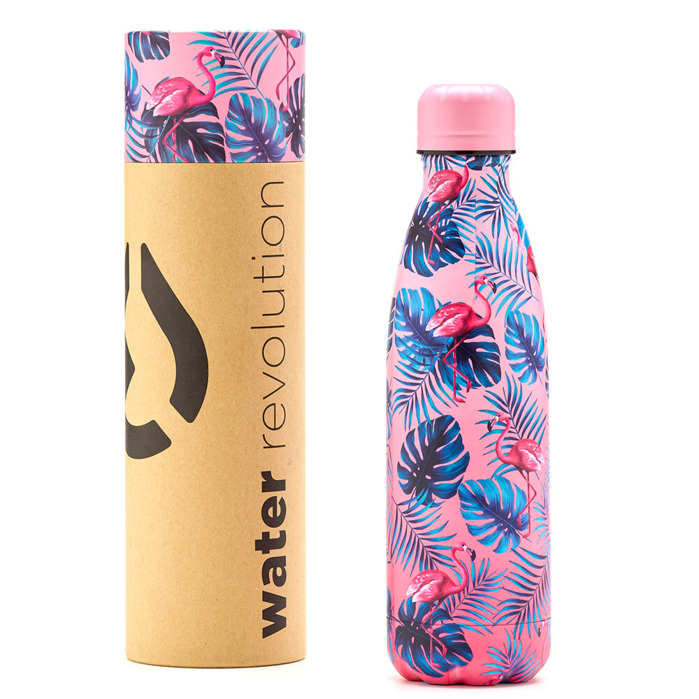 Botella Flamenco Rosa Water Revolution 500ml de WATER REVOLUTION - Frikibase.com