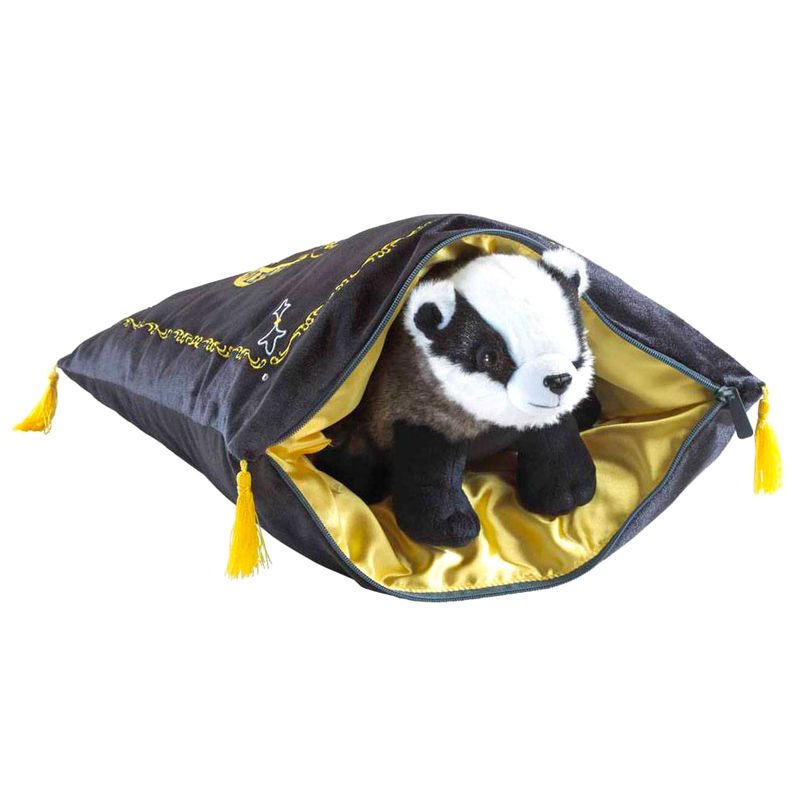 Cojin con mascota Hufflepuff Harry Potter de NOBLE COLLECTION - Frikibase.com