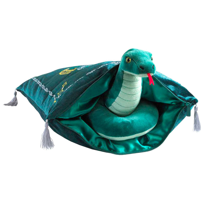 Cojin con mascota Slytherin Harry Potter de NOBLE COLLECTION - Frikibase.com