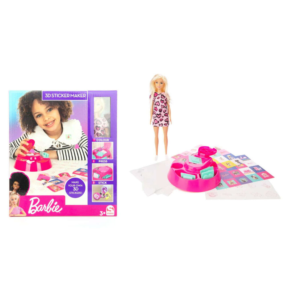 Creador de Stickers 3D + muñeca Barbie de MATTEL - Frikibase.com