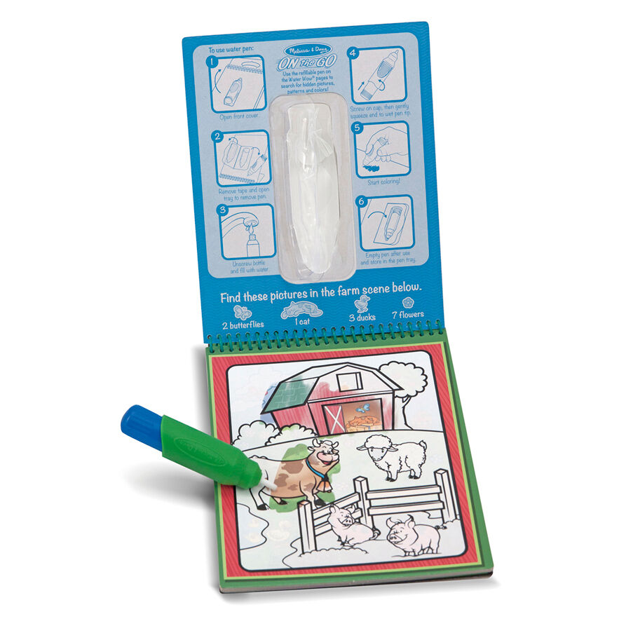 Cuaderno Animales Water Wow de MELISSA AND DOUG - Frikibase.com