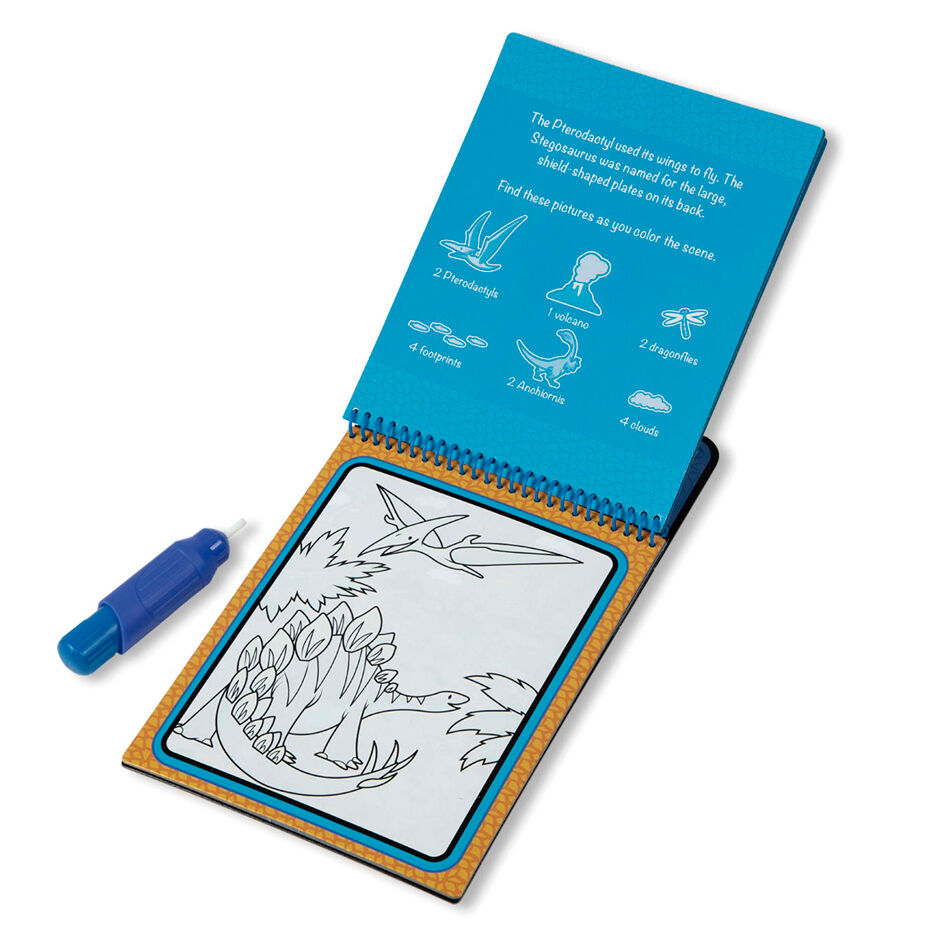 Cuaderno Dinosaurios Water Wow de MELISSA AND DOUG - Frikibase.com