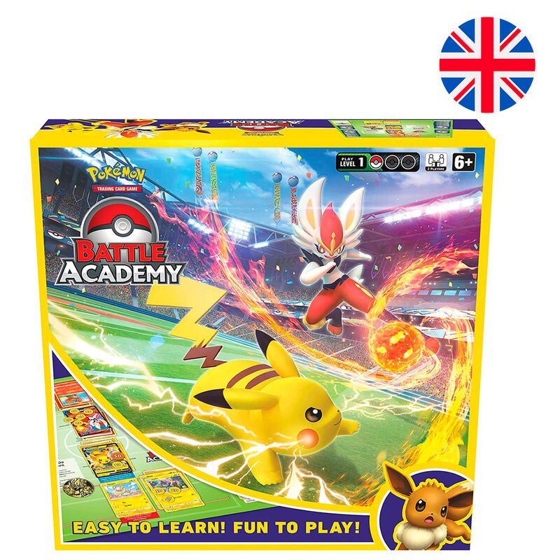 Estuche juego cartas coleccionables Battle Academy Pokemon ingles de BANDAI - Frikibase.com