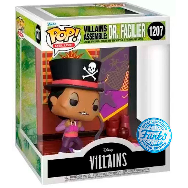 Figura POP Disney Villains Dr Facilier Exclusive de FUNKO - Frikibase.com