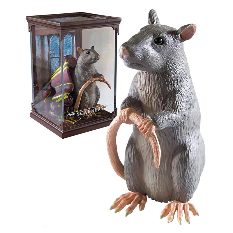 Figura Scabbers Harry Potter de NOBLE COLLECTION - Frikibase.com