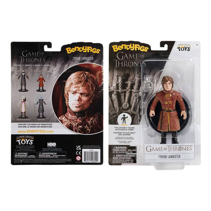 Figura maleable Bendyfigs Tyrion Lannister Juego de Tronos 14cm de NOBLE COLLECTION - Frikibase.com