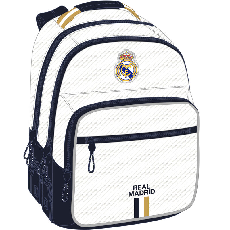 Mochila Real Madrid 42cm adaptable de SAFTA - Frikibase.com