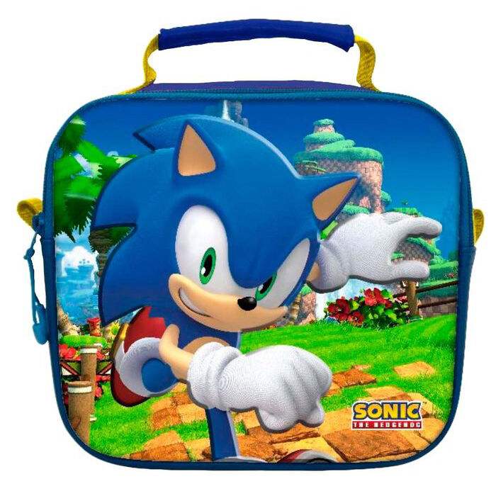 Mochila portameriendas 3D Sonic the Heghehog 22cm de TOYBAGS - Frikibase.com