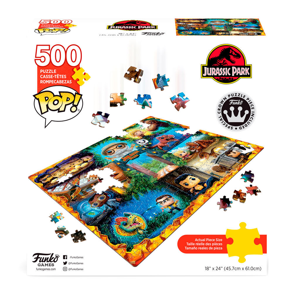 Puzzle Jurassic Park 500pzs de FUNKO - Frikibase.com