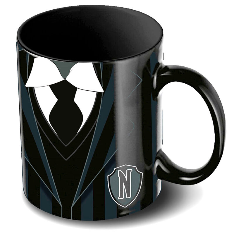 Taza Uniform Miercoles de KARACTERMANIA - Frikibase.com