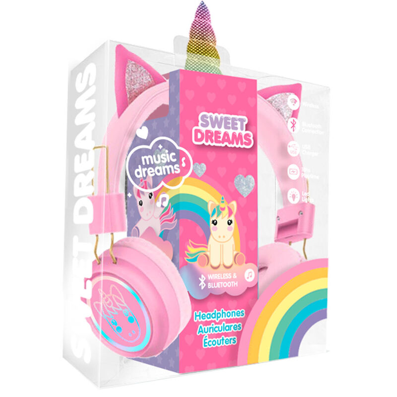 Auriculares inalambricos Unicornio Sweet Dreams de KIDS LICENSING - Frikibase.com