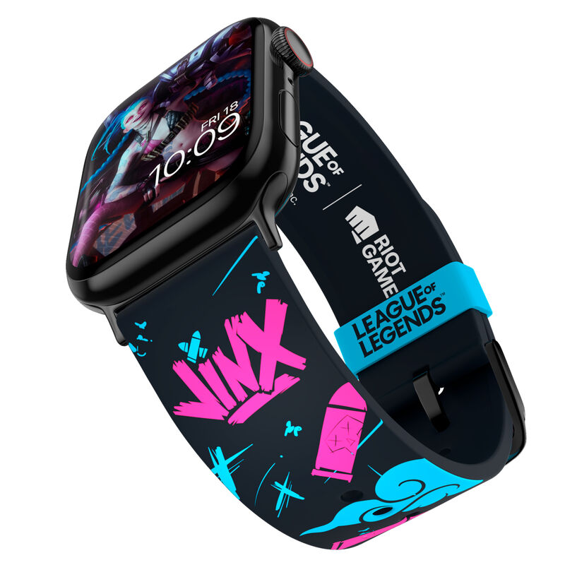 Correa Smartwatch + esferas Jinx Graffiti League of Legends de MOBYFOX - Frikibase.com