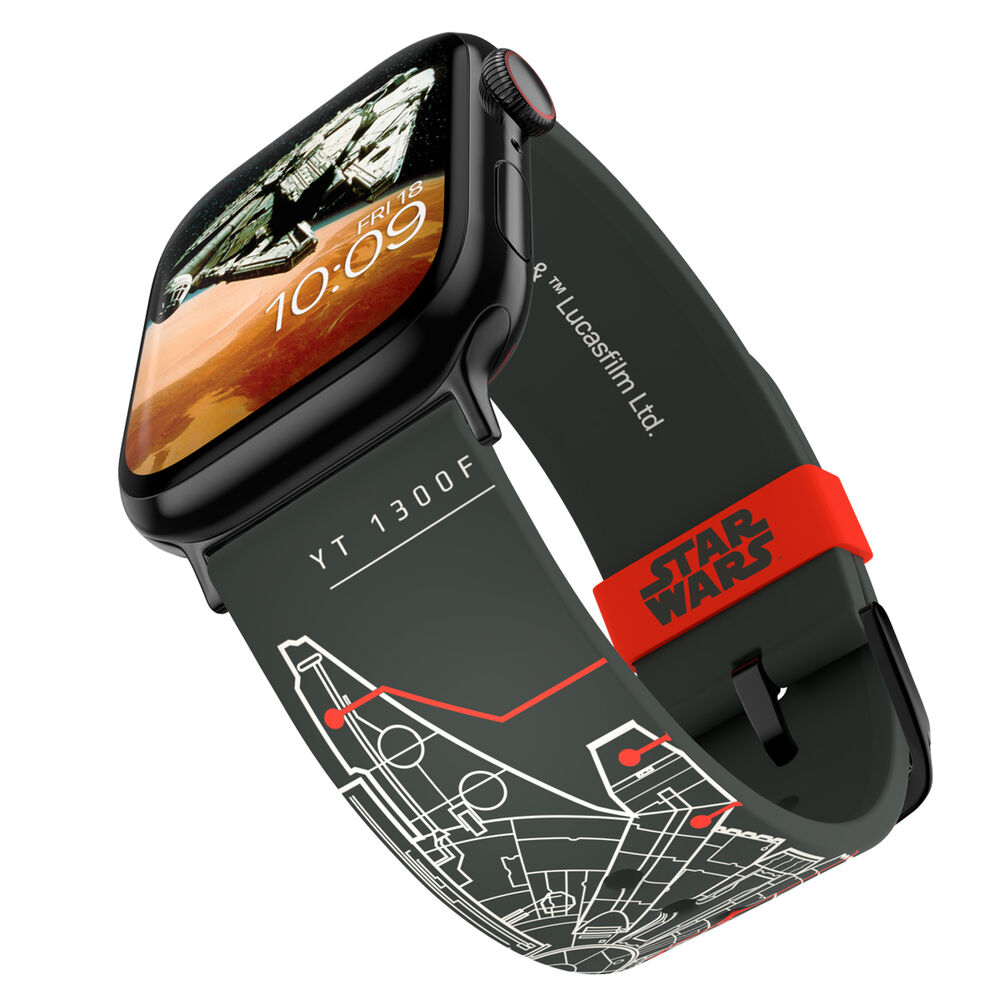 Correa Smartwatch + esferas Millennium Falcon Star wars de MOBYFOX - Frikibase.com