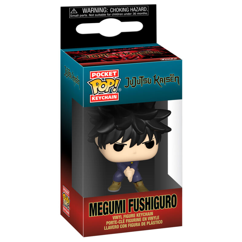 Llavero Pocket POP Jujutsu Kaisen Megumi Fushiguro de FUNKO - Frikibase.com