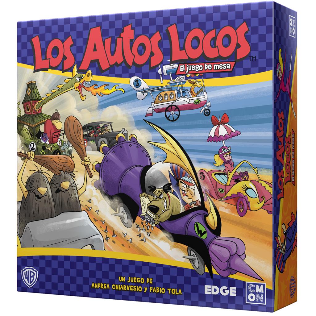 Los autos locos el juego de mesa - Frikibase.com