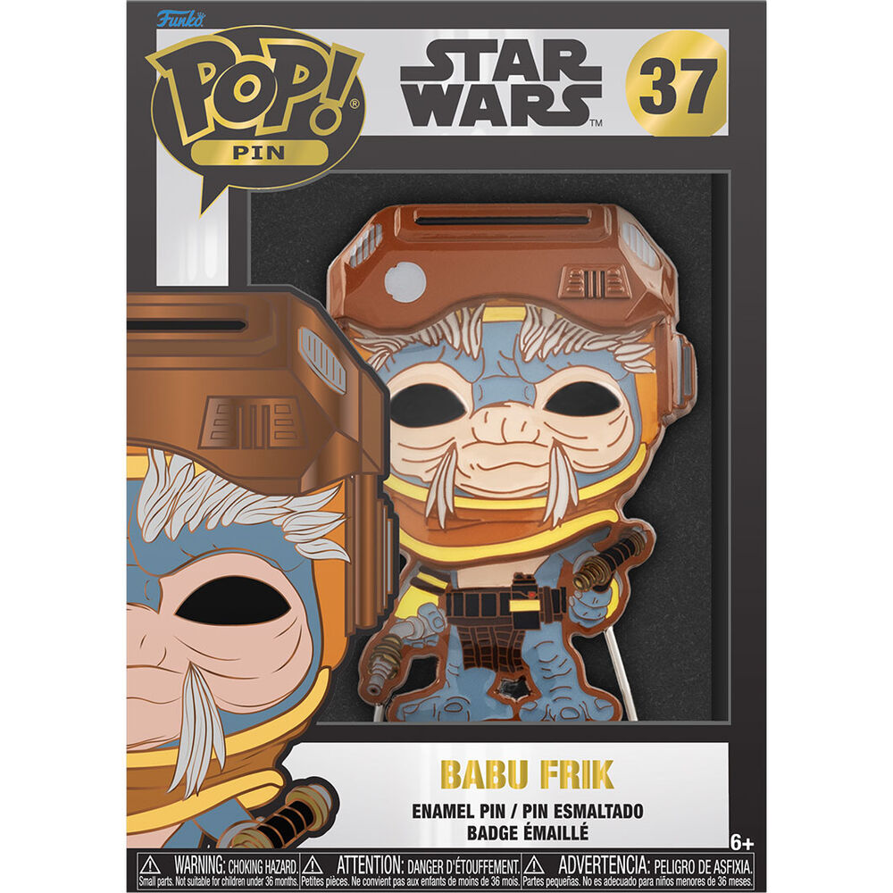 POP Pin Star Wars Babu Frik 10cm de LOUNGEFLY - Frikibase.com