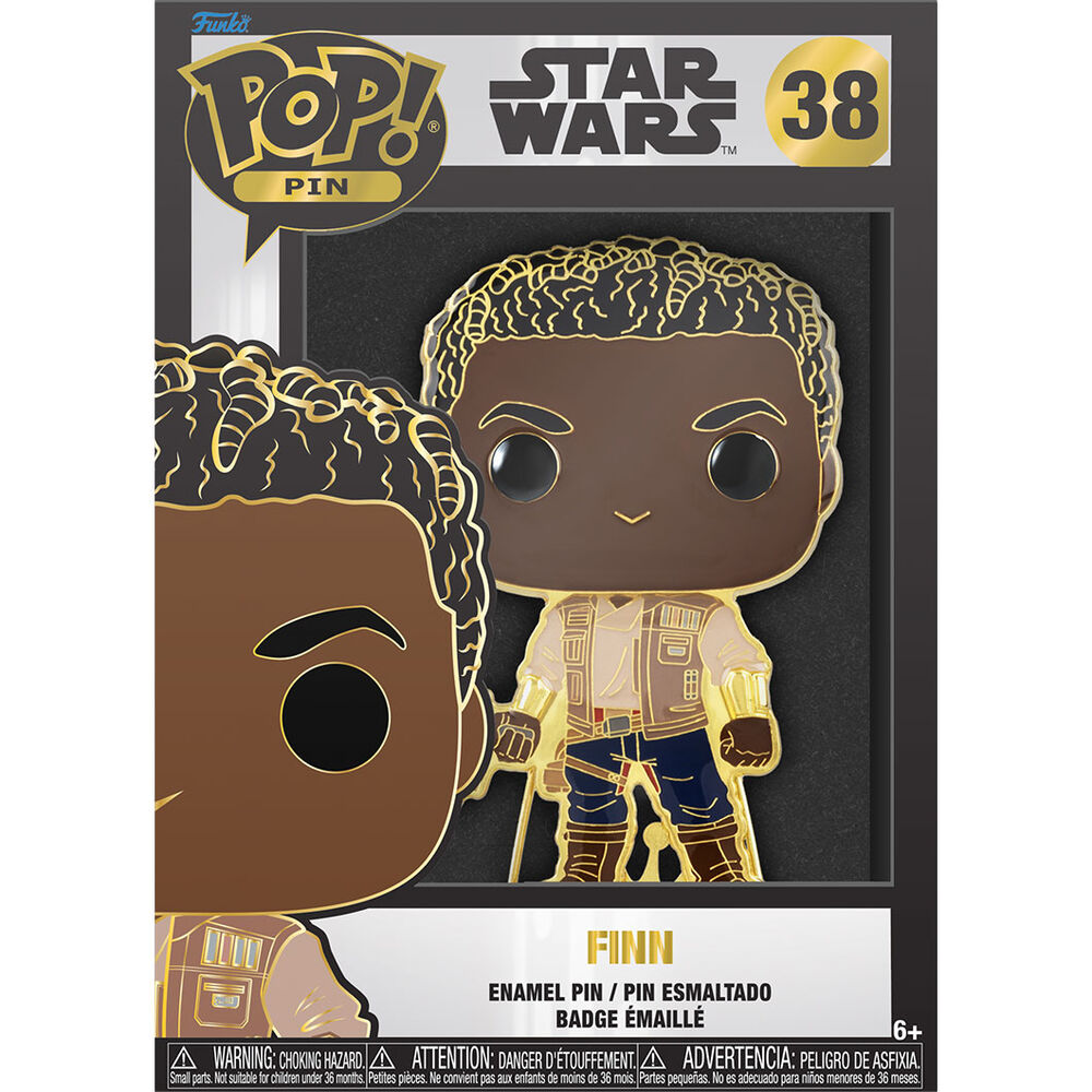 POP Pin Star Wars Finn 10cm de LOUNGEFLY - Frikibase.com