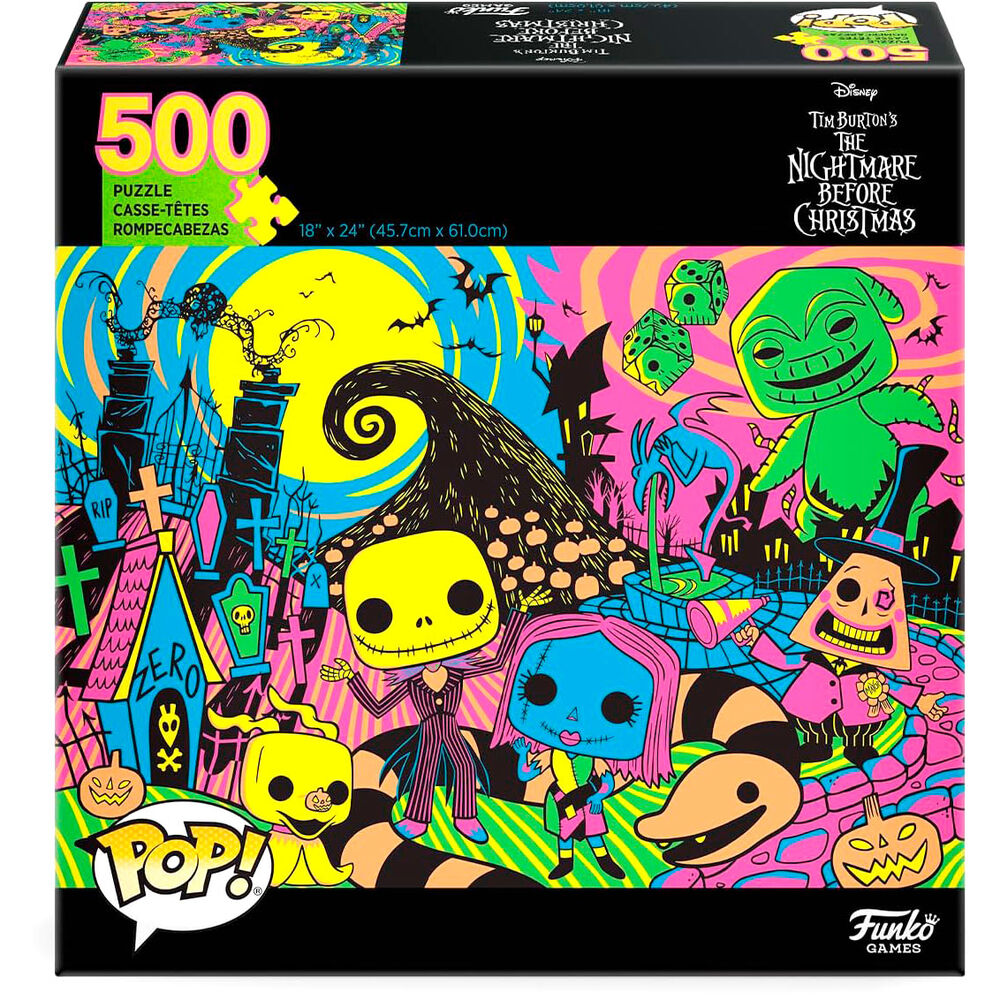 Puzzle Pesadilla Antes de Navidad 500pzs de FUNKO - Frikibase.com