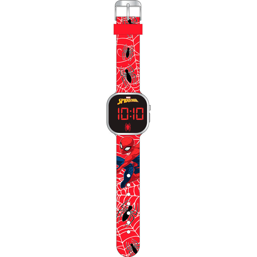 Reloj led Spiderman Marvel de KIDS LICENSING - Frikibase.com