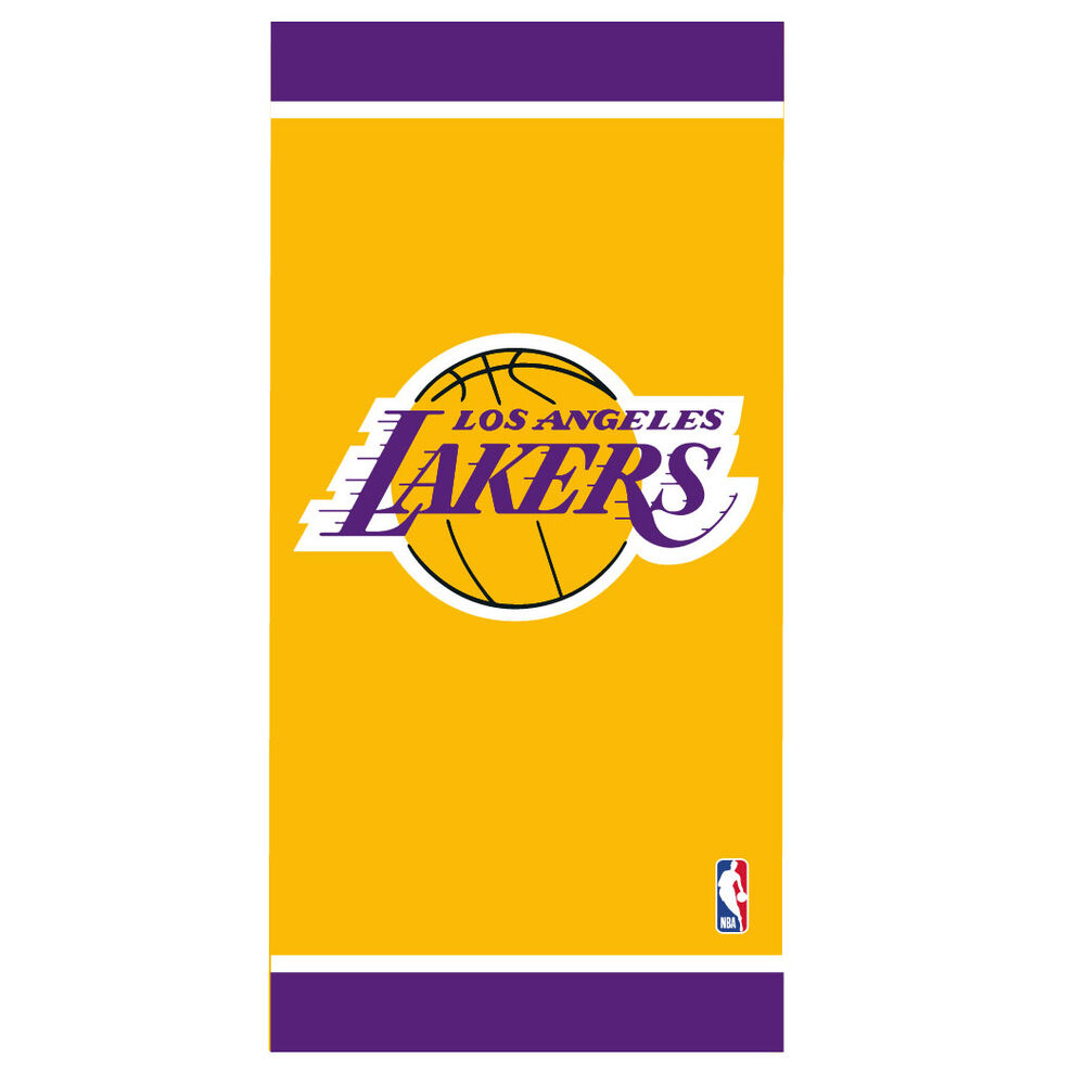 Toalla Lakers NBA algodon de  - Frikibase.com