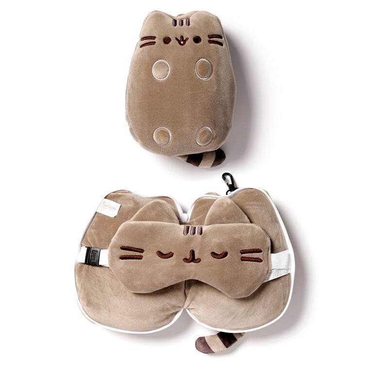 Almohada viaje antifaz Gato Pusheen Resteazzz de PUCKATOR - Frikibase.com