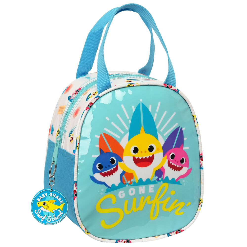 Bolsa portameriendas Surfing Baby Shark termica de SAFTA - Frikibase.com