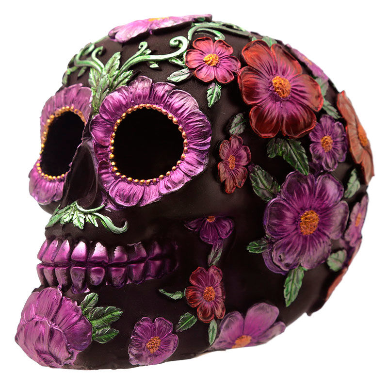 Figura Calavera Dia de los Muertos Floral surtido de PUCKATOR - Frikibase.com