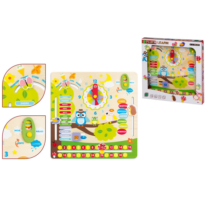 Juego educativo madera de PLAY & LEARN - Frikibase.com