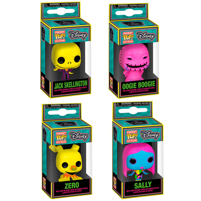 Llavero Pocket POP Disney Pesadilla Antes de Navidad surtido de FUNKO - Frikibase.com