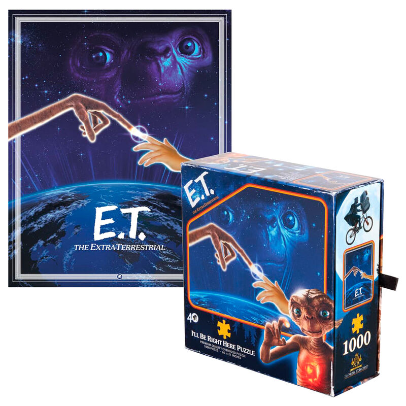 Puzzle I Will Be Right Here E.T. El Extraterrestre 1000pzs de NOBLE COLLECTION - Frikibase.com