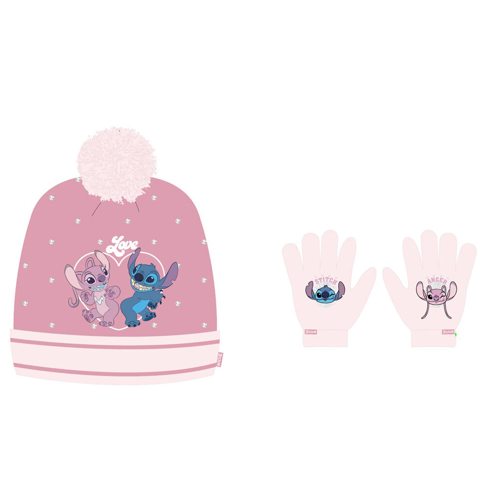 Set gorro y guantes Stitch Disney de DISNEY - Frikibase.com