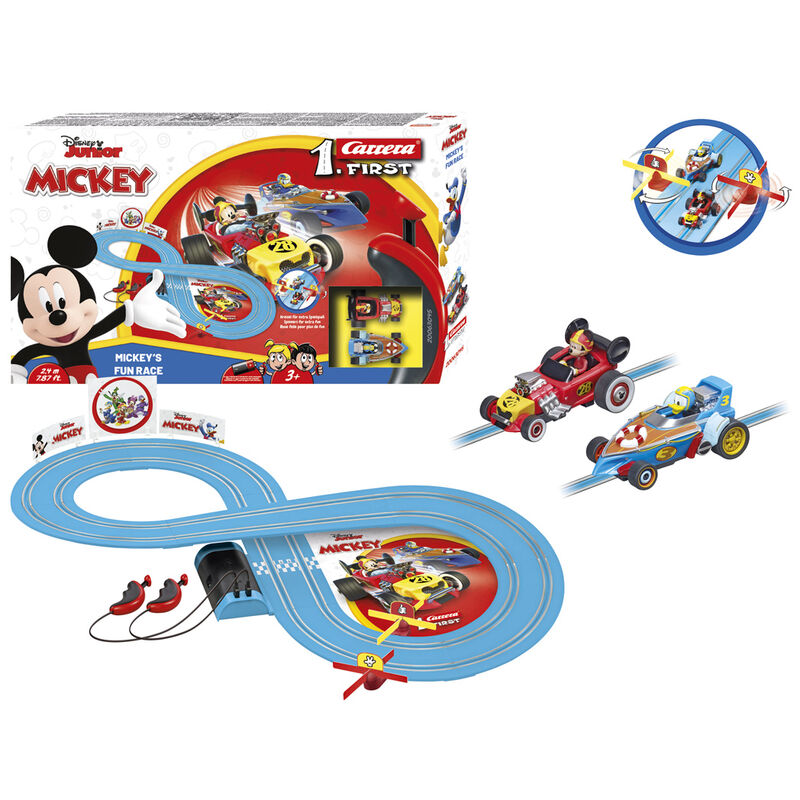 Circuito carreras Mickey & Donald Disney de CARRERA - Frikibase.com