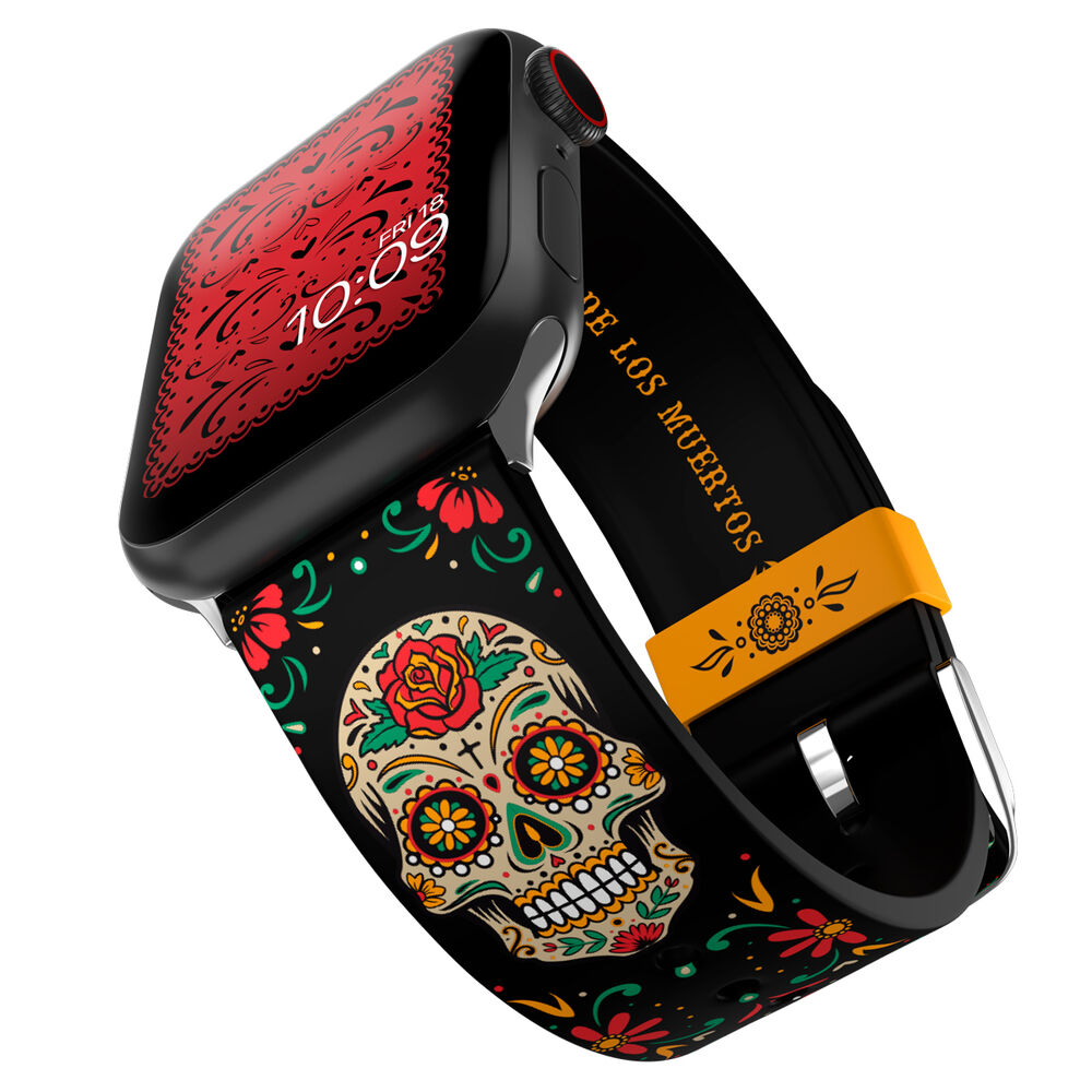 Correa Smartwatch + esferas Black Dia de los Muertos de MOBYFOX - Frikibase.com