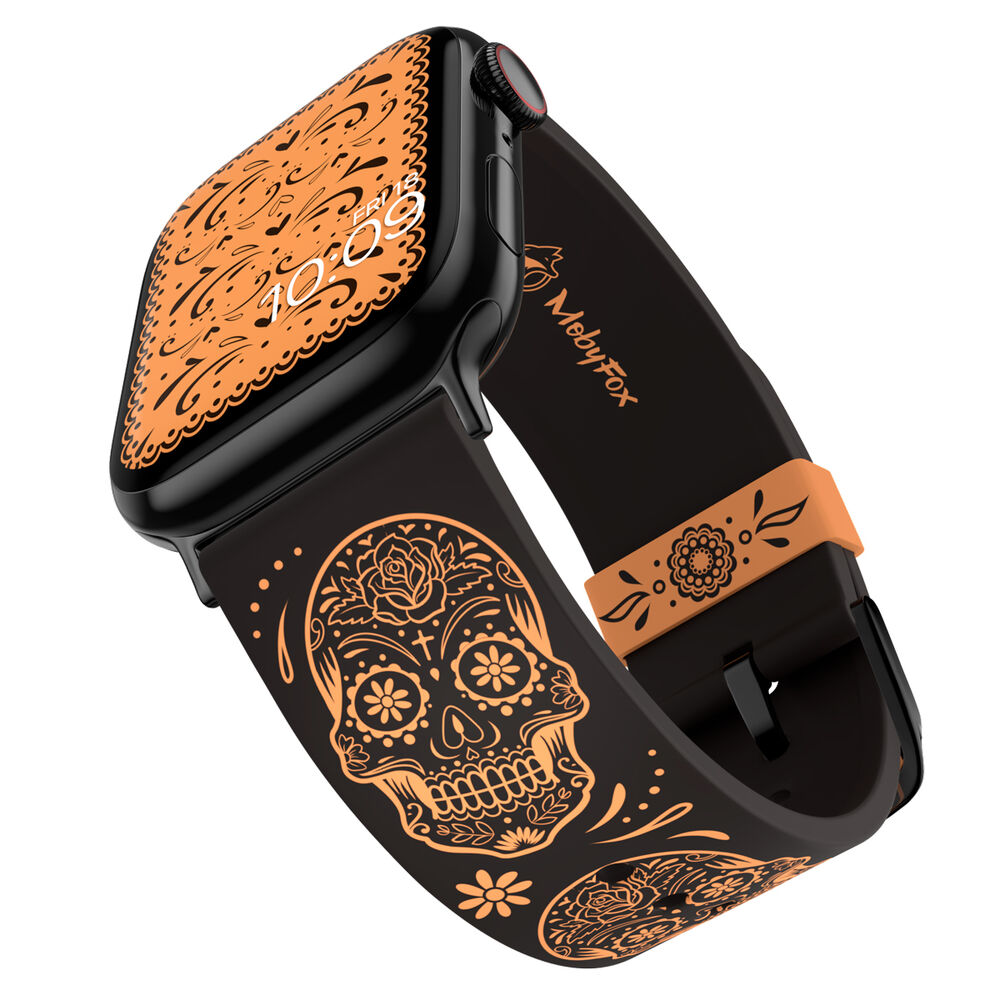 Correa Smartwatch + esferas Calaveras Dia de los Muertos de MOBYFOX - Frikibase.com