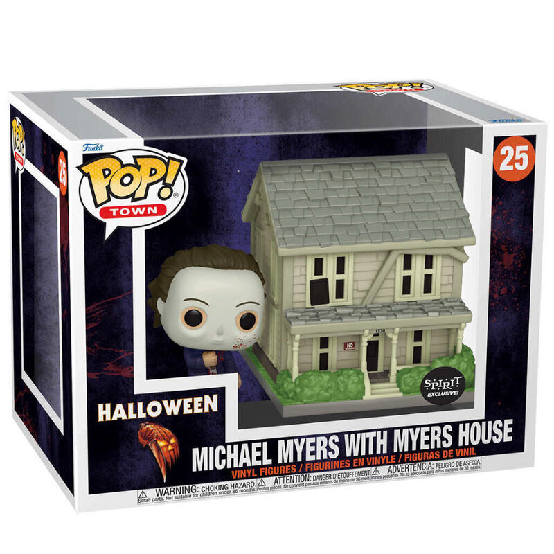 Figura POP Halloween Michael Myers with Myers House Exclusive de FUNKO - Frikibase.com