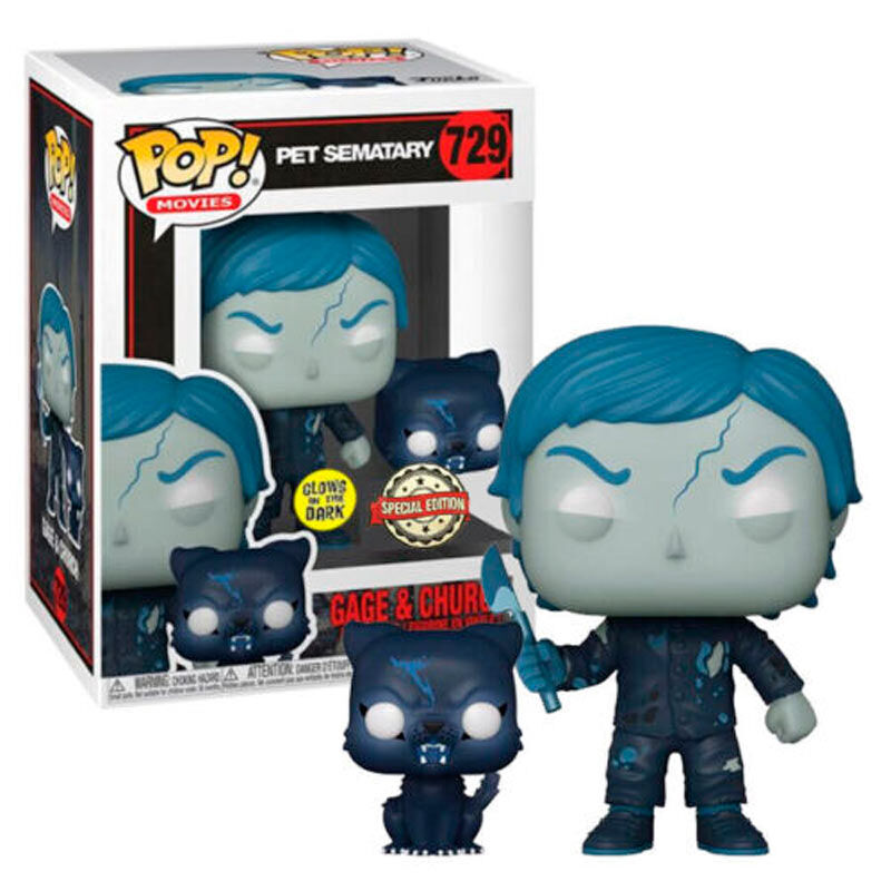 Figura POP Pet Sematary Gage & Church Exclusive de FUNKO - Frikibase.com