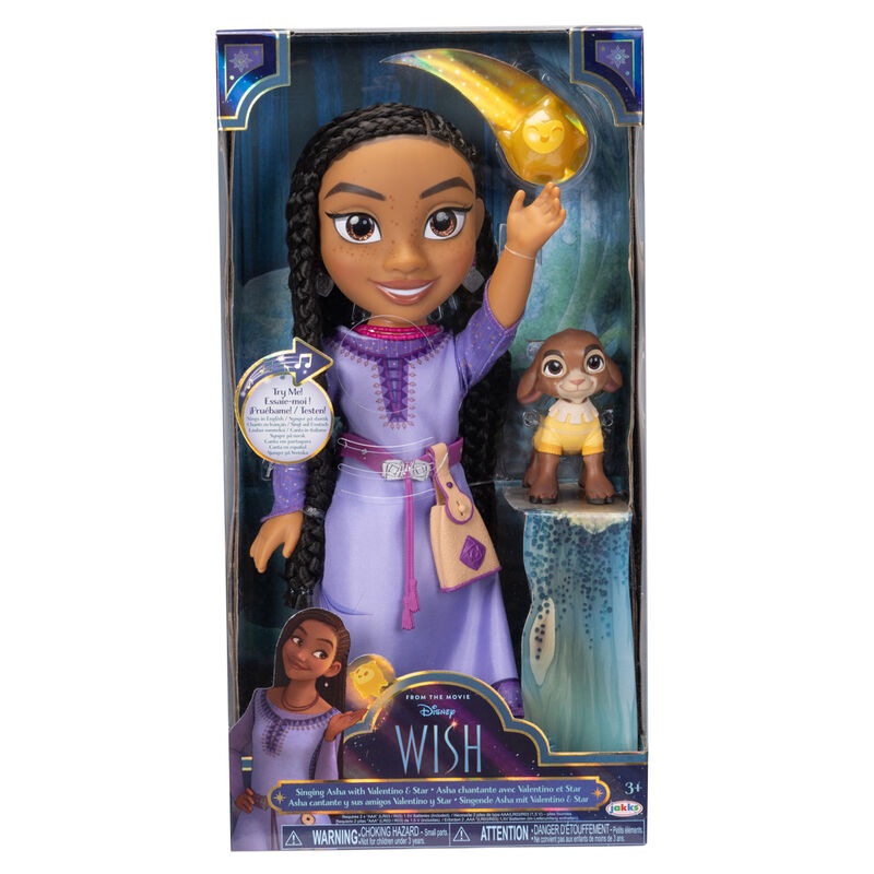 Muñeca Asha Wish Disney 38cm sonido de JAKKS PACIFIC - Frikibase.com