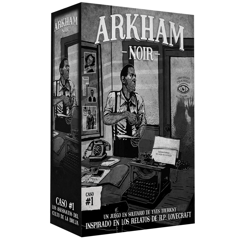 Arkham Noir #1 Asesinatos del culto de la bruja - Juego de Cartas - Frikibase.com